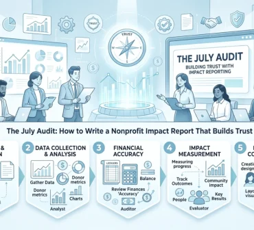 nonprofit impact report template for muslim nonprofits - mission managers