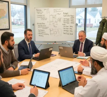 nonprofit succession planning discussion by Mosque Board Members - A guide on planning and precautions to board members by Mission Managers