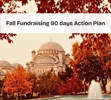 fall fundraising ideas: a 90 days action plan by Mission Managers