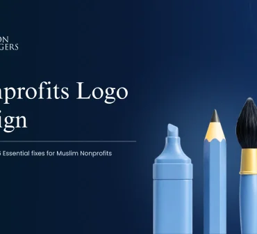 nonprofit logo design. A guide with 6 essential fixes for muslim nonprofits in the US by MIssion Managers - Logo designing, Logo design tools