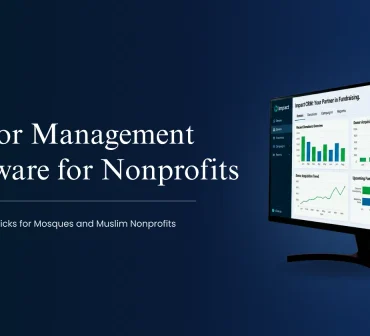 donor management software for nonprofits and mosques in the United States! Best 5 CRMs pick - Mission Managers