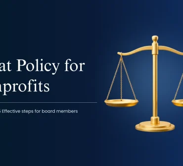 zakat policy for nonprofits - 5 effective steps for board members by Mission Managers
