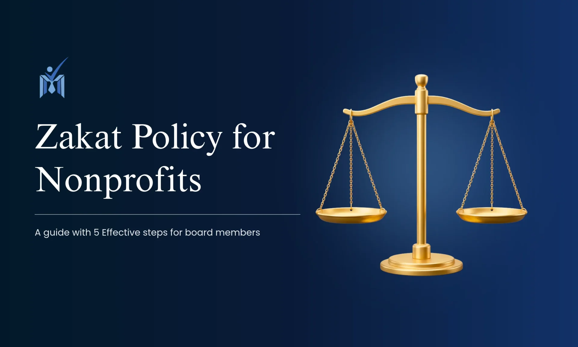 zakat policy for nonprofits - 5 effective steps for board members by Mission Managers